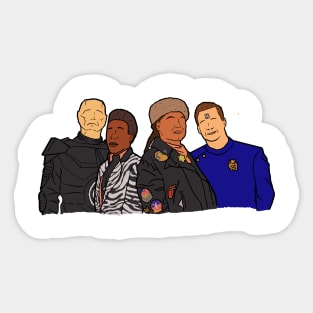 Boys From The Dwarf - RED DWARF Sticker